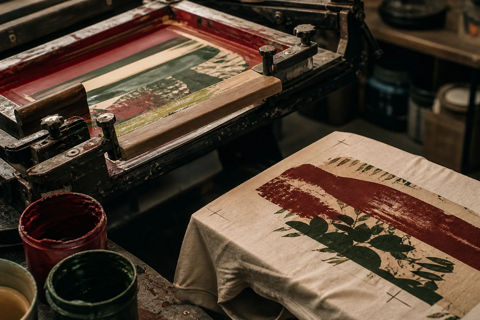 Organized custom apparel ready for a group order